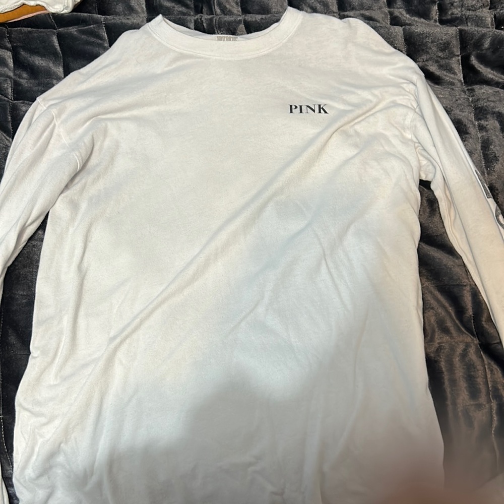 Long sleeve pink shirt